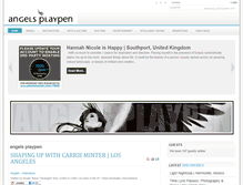 Tablet Screenshot of angelsplaypen.com